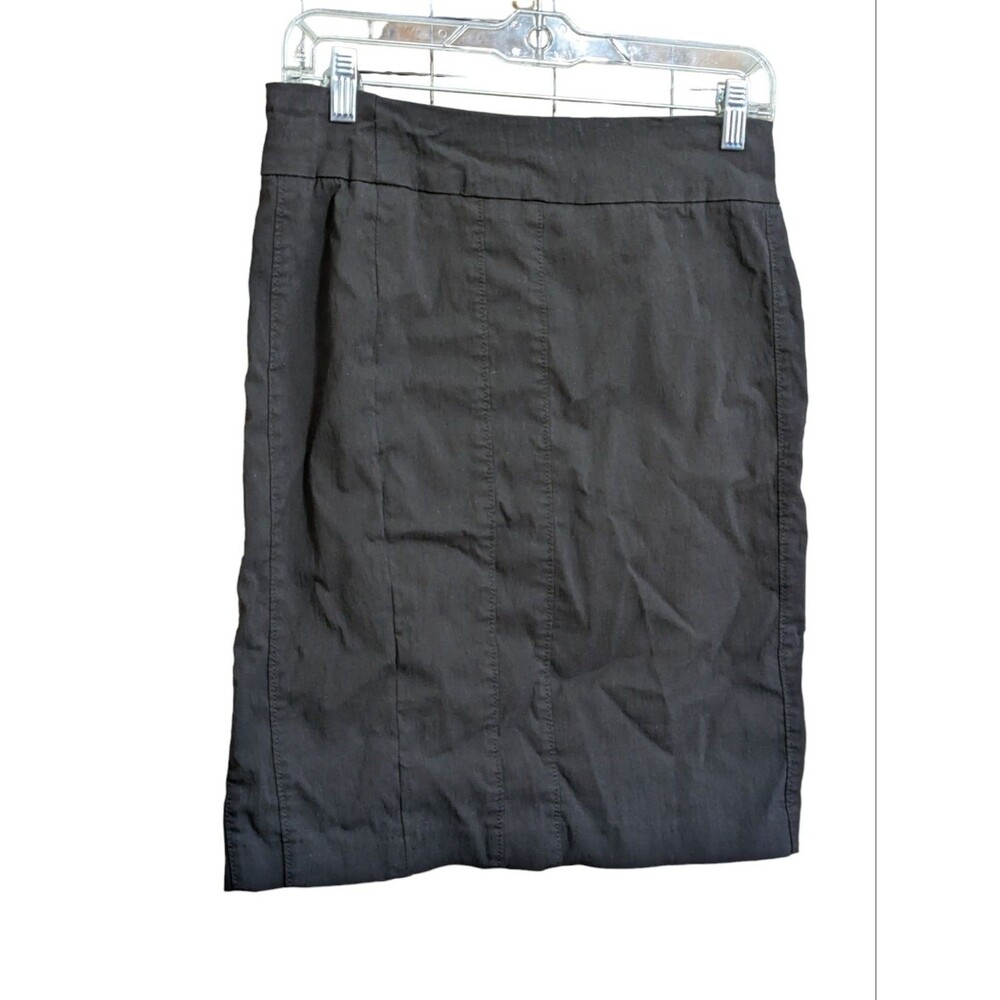 Renuar Women's Classic Pull-On Stretch Skirt Black Size 2